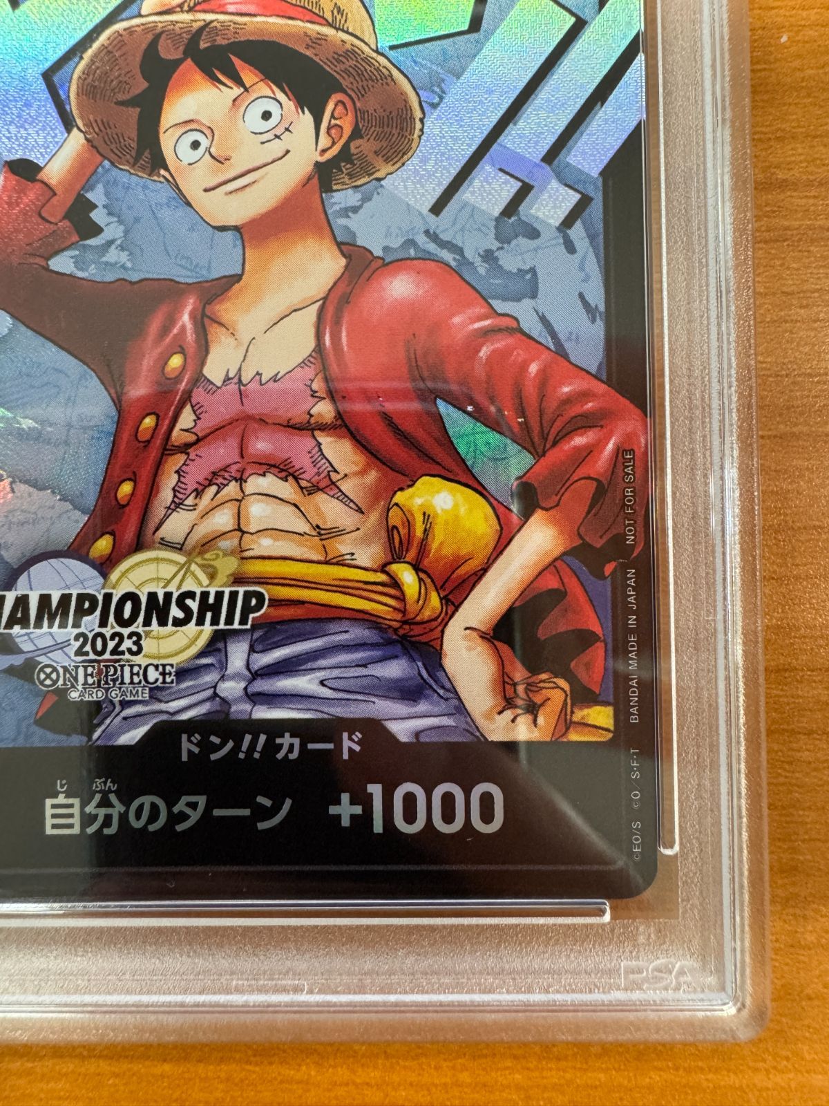 PSA10】ドンカード (モンキー・D・ルフィ) 英語版 チャンピオン