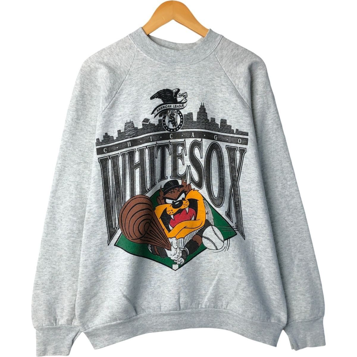 古着 90年代 フルーツオブザルーム FRUIT OF THE LOOM MLB CHICAGO WHITE SOX シカゴホワイトソックス × Looney Tunes eaa589902