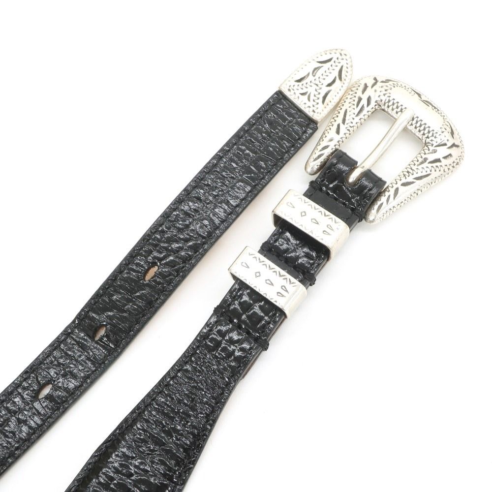 中古】アドリアーノ メネゲッティ ADRIANO MENEGHETTI レザー ベルト