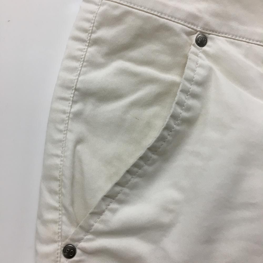 パーリーゲイツ サイズ00 ゴルフレディースパンツ 白 サイズ：2 PEARLY