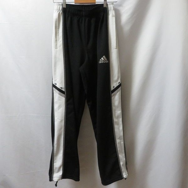 古着 adidas アディダス トラックパンツ ブラック ホワイト ビッグサイズ adidas（アディダス） パンツ 「ヴィンテージ古着」Adidas トラック