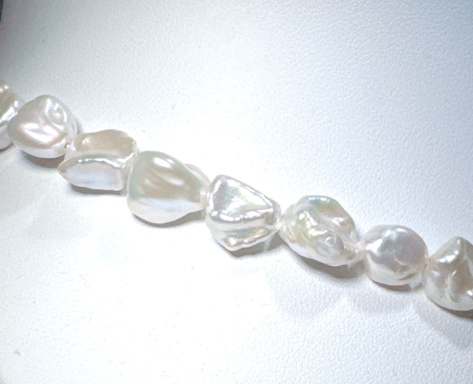 淡水バロックパールネックレスNO25-1857