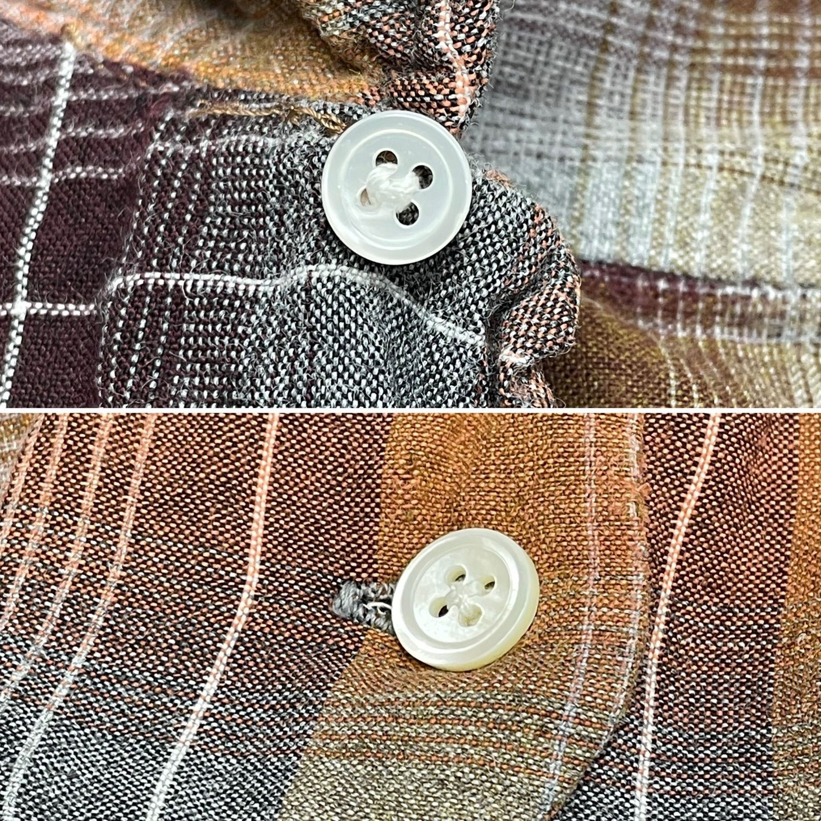 GRANELLA オンブレレーヨンシャツ