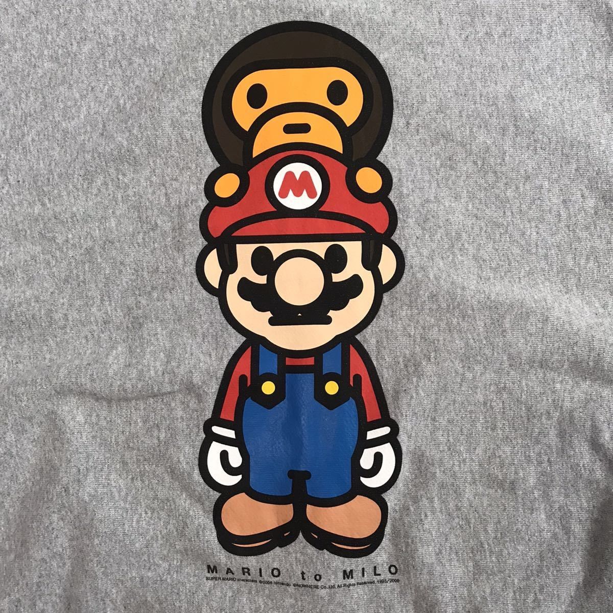 BAPE × Nintendo マリオ マイロ フルジップパーカー - メルカリ
