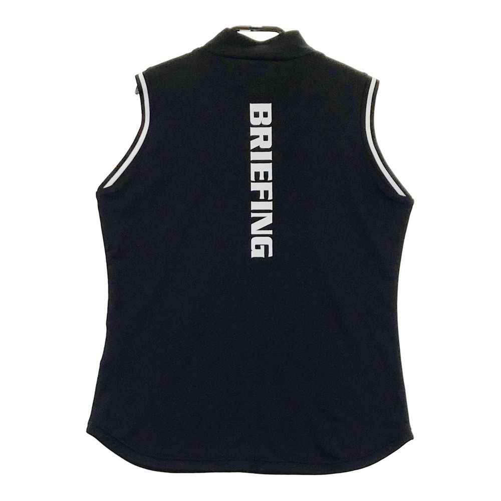 サイズ M BRIEFING GOLF ブリーフィング ハイネック ノースリーブシャツ ブラック系 240101536332 ゴルフウェア レディース ストスト