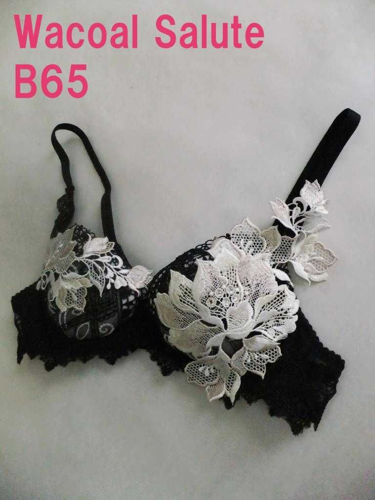 ♥品 ワコール サルート ブラジャー B65 アンダーバスト65 バスト78