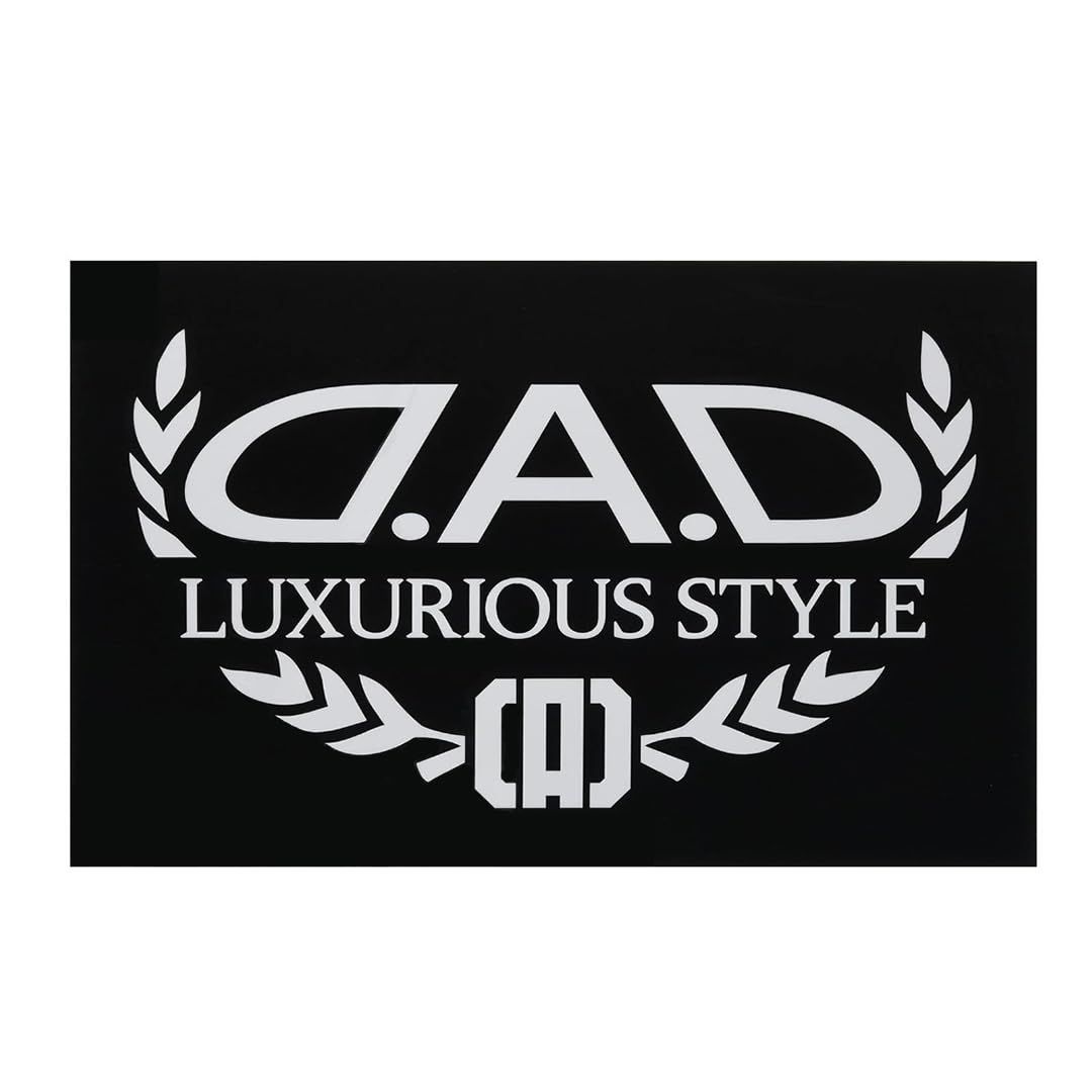 Mサイズ ギャルソン DADプレミアムステッカー サイズM ホワイト ST066-02 D.A.D