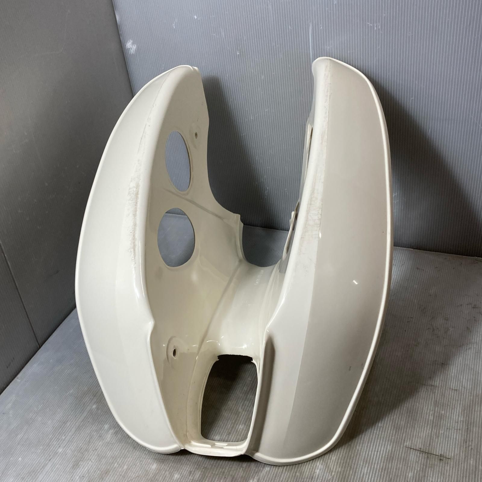 行灯カブ純正レッグシールド 行灯カブ用レッグシールドクラシカルホワイトNO6696 [6696] - 6,409円