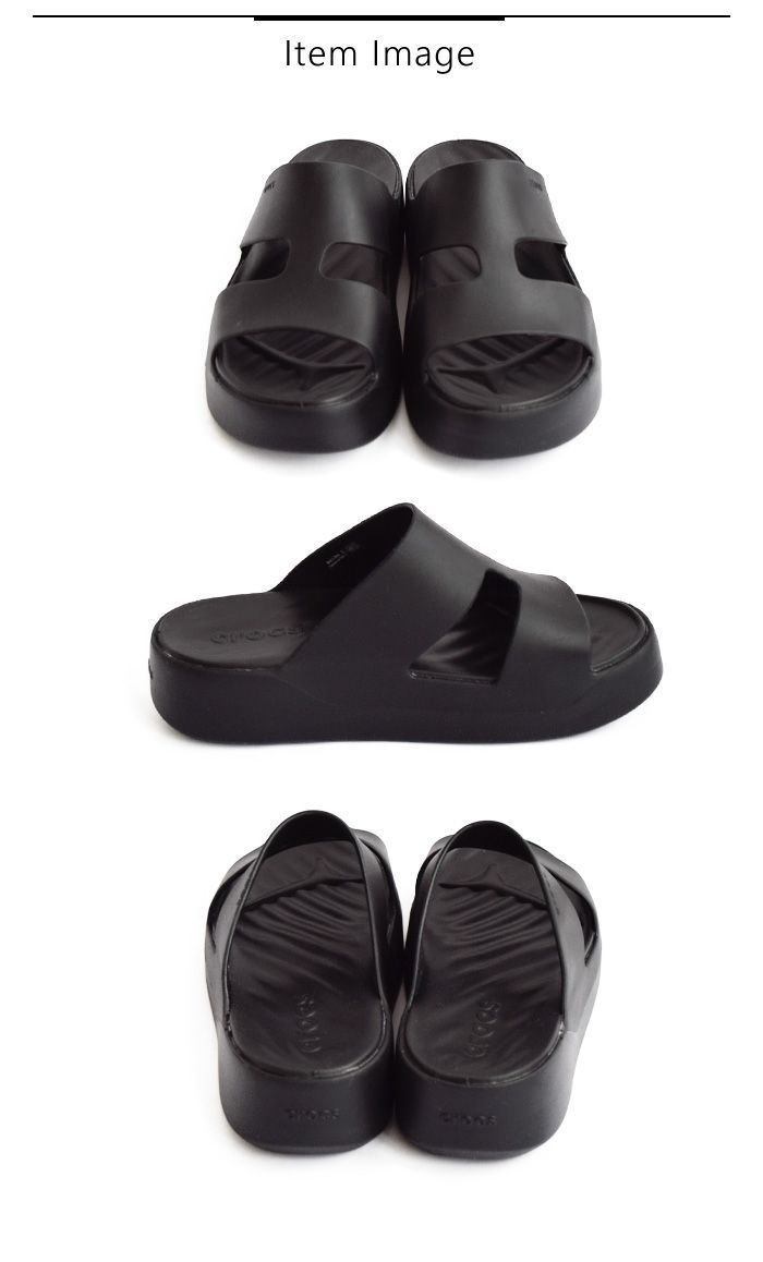 正規取扱店Crocs クロックス サンダル GETAWAY PLATFORM H-STRAP