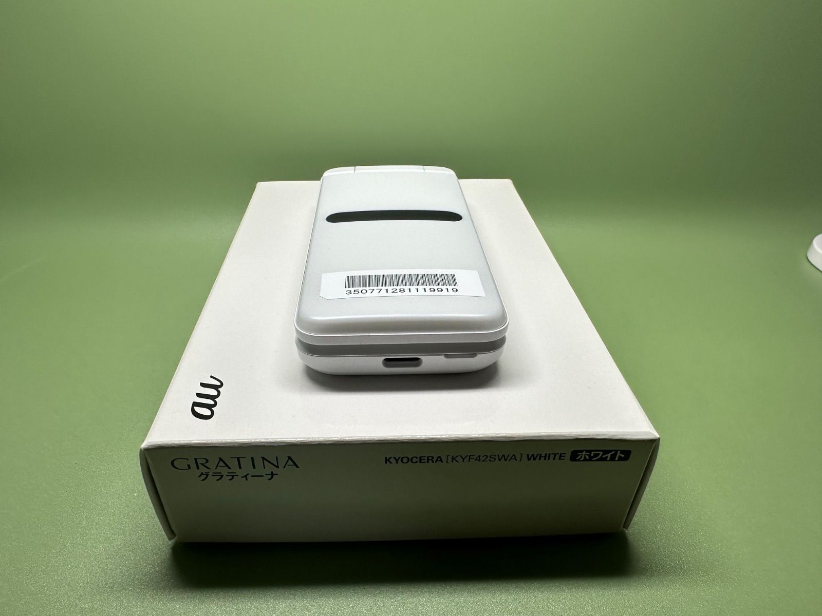 【SIMロック解除済 】au GRATINA KYF42 ホワイト 送料無料】au GRATINA KYF42 ホワイト 京セラ 本体 白ロム SIM