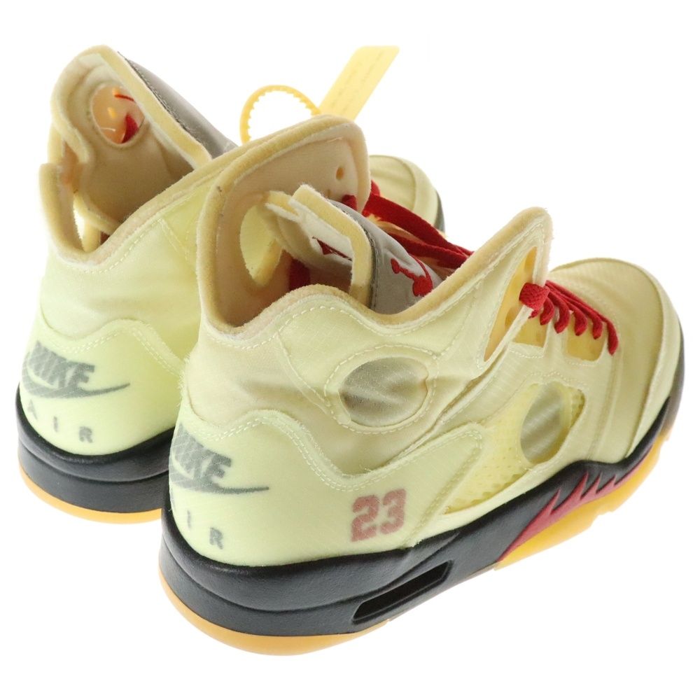 Nike Air Jordan 5 ×オフホワイト　セイル　美品 Amazon | [ナイキ] OFF-WHITE x AIR JORDAN 5 SP SAIL オフ ホワイト x