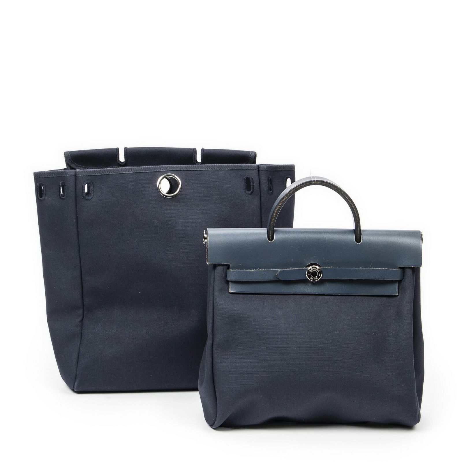 HERMES エルメスエールバッグ アドネイビートワルオフィシェAB