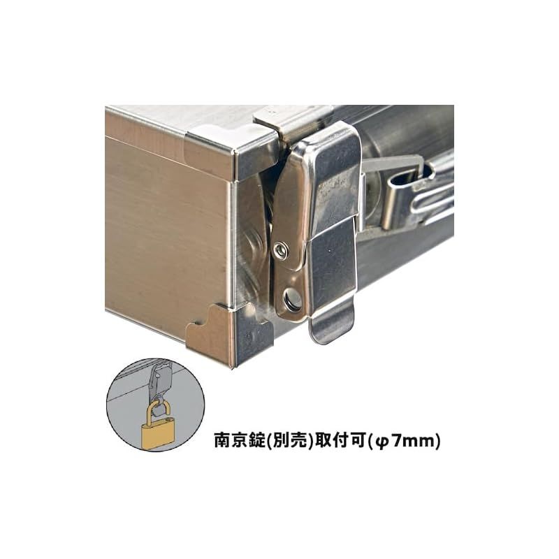 トラスコ中山 TRUSCO ステンレス トランク工具箱 W370xD220xH85 SU3T-360 0 LLC-HASEGAWATOSO_COM