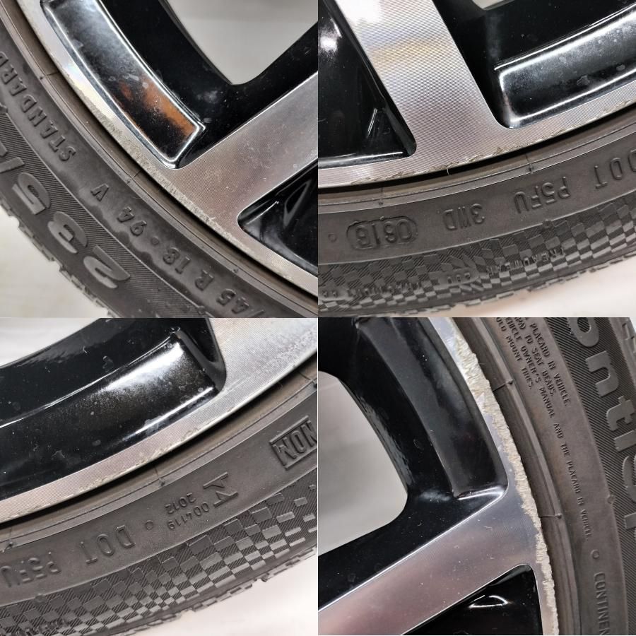 ◇配送先指定あり◇ ＜タイヤ x ホイール 1本＞ 235/45R18 18X8J