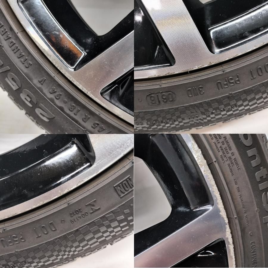 ◇配送先指定あり◇ ＜タイヤ x ホイール 1本＞ 235/45R18 18X8J フォルクスワーゲン ザ・ビートル デューン 純正 5H -112  5G0601025 中古 - メルカリ