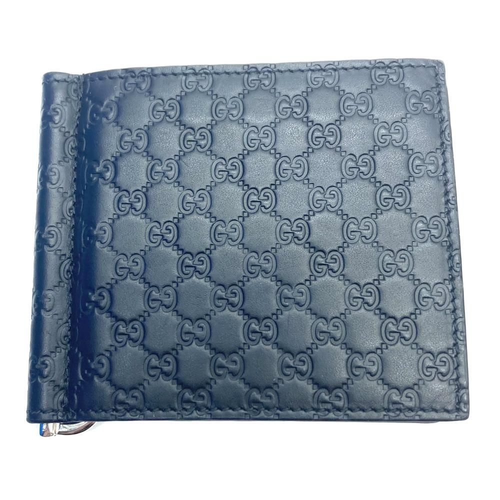 GUCCI マネークリップ 544478 グッチ ブラック グッチシマ 19