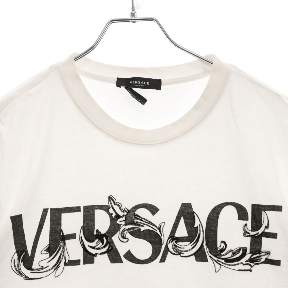 VERSACE (ヴェルサーチ) SHORT-SLEEVED ROUND NECK TEE ショート  