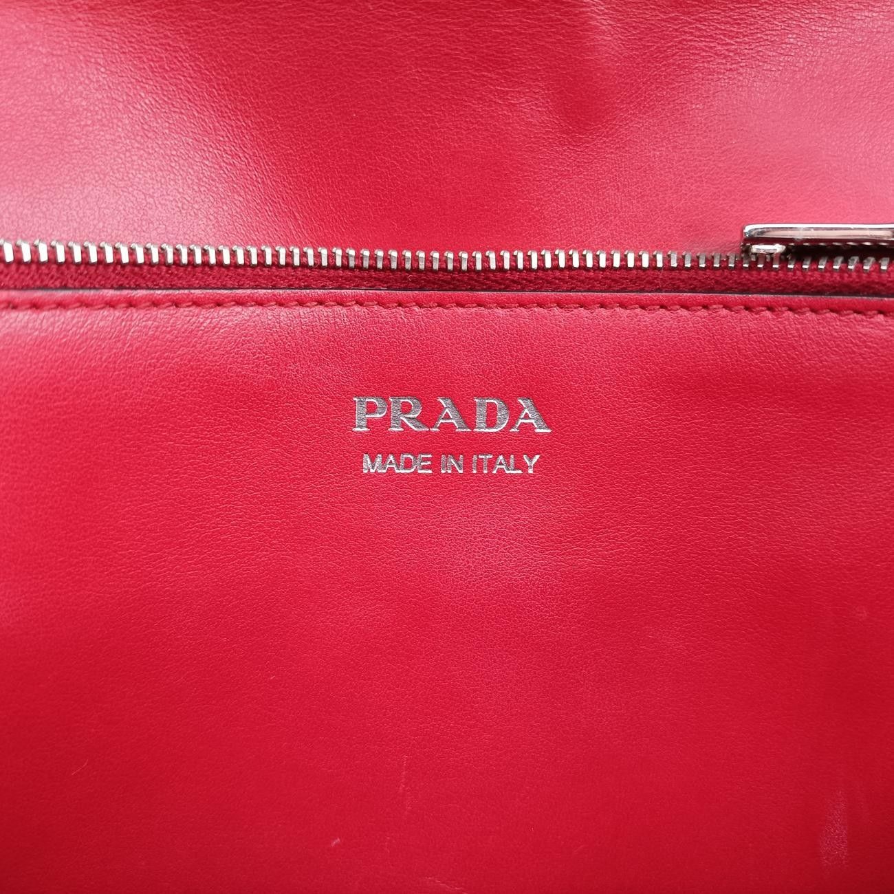 プラダPradaエレクトラ スタッズ レッド レザー 1BD120 25 2 DECORATOM_COM_BR