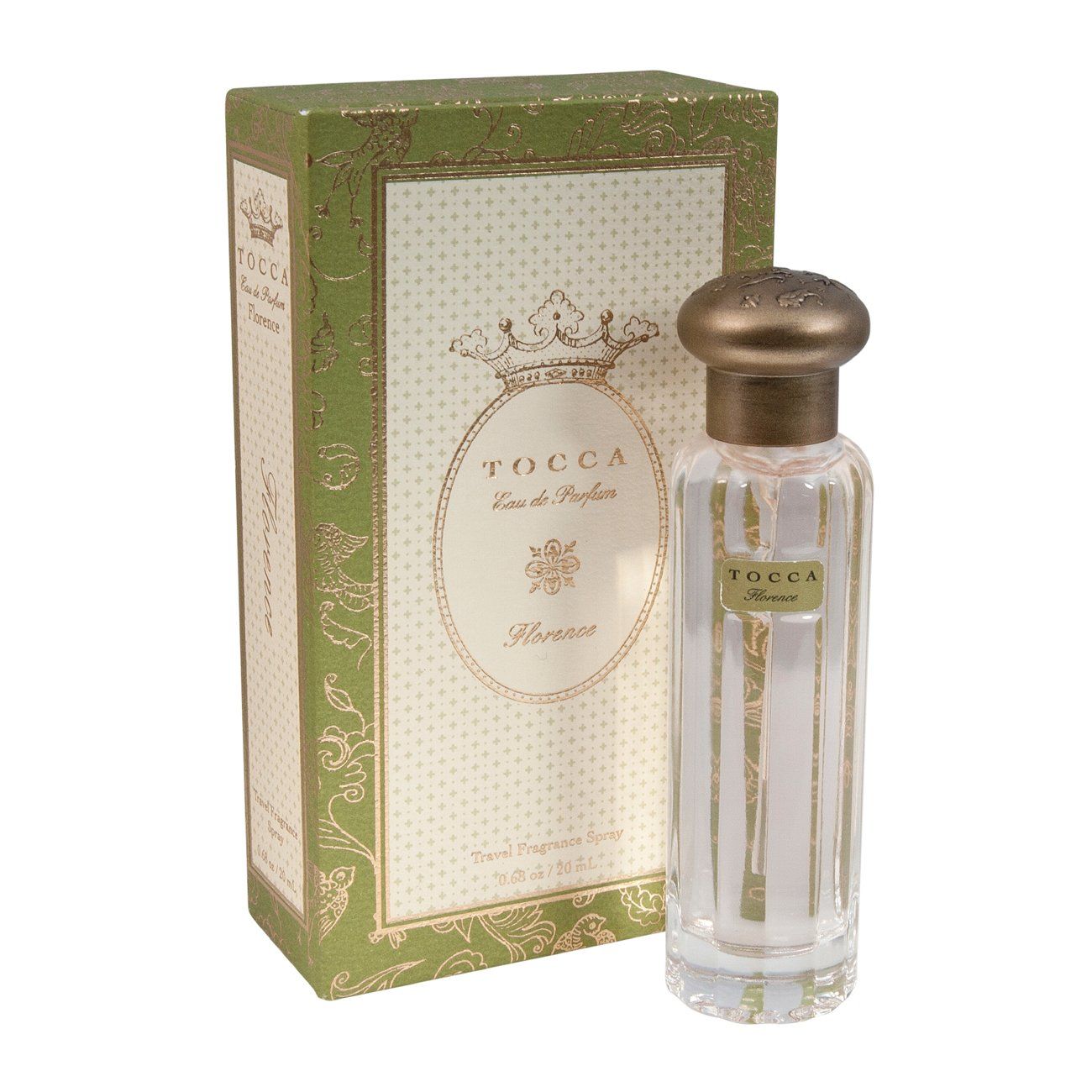 トッカ(TOCCA) トラベルフレグランススプレー フローレンスの香り 20ml(香水 オードパルファム パリジェンヌの洗練された美しさを演出する、ガーデニアとスミレが漂う上品なフローラルの香
