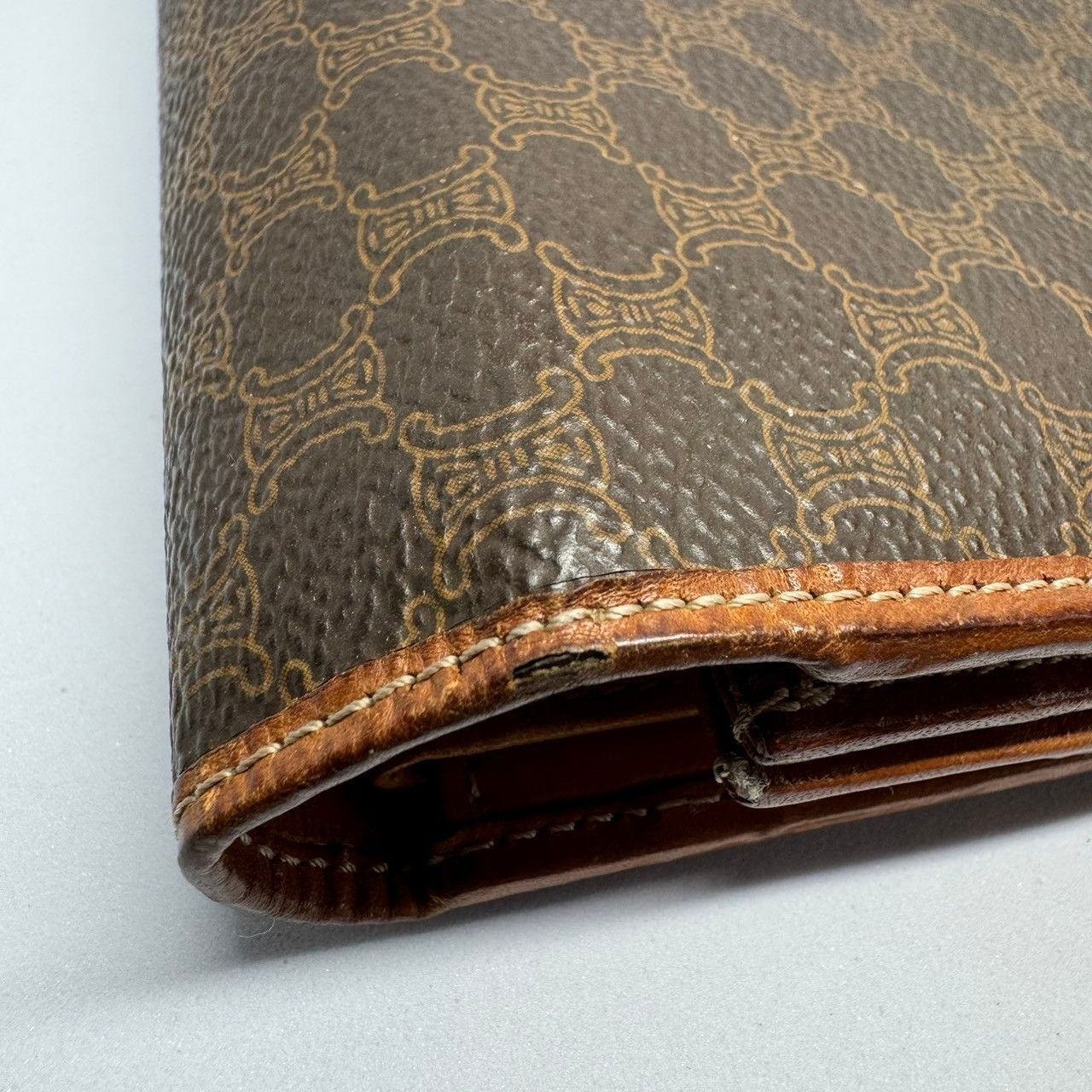 CELINE セリーヌ マカダム柄 財布 総柄 パスポートケース カードケース