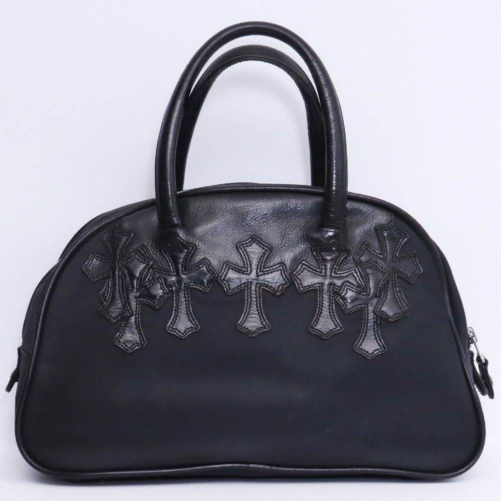 クロムハーツ GYM SM/ジムバッグ 現行型CHチャーム付きスモールレザー