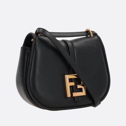 ✨ FENDI カモン スモール バーガンディレザー バッグ ショルダー 