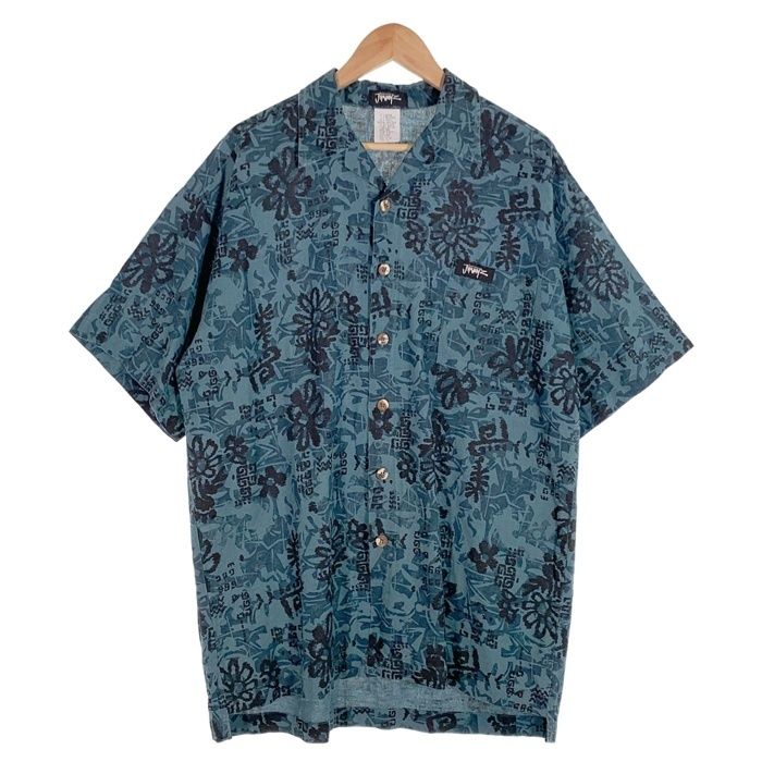 JIMMY'Z ジミーズ アロハシャツ 半袖シャツ 総柄 80s JIMMY'Z ジミーズ アロハシャツ 半袖シャツ 総柄 80s - メルカリ