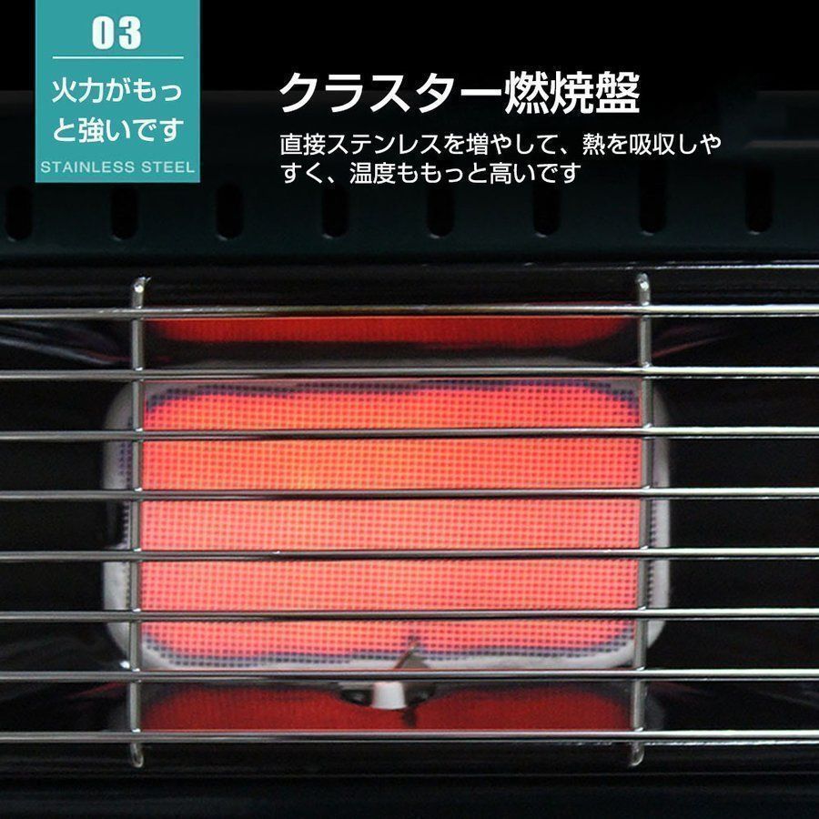 カセットガスストーブ ガスヒーター アウトドアヒーター