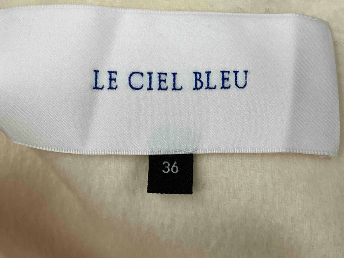  LE CIEL BLEU ルシェルブルー Hooded Over Coat その他コート ホワイト サイズ36 その他 トップス