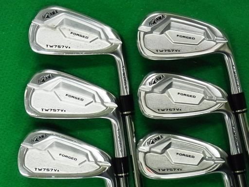 本間ゴルフ TOUR WORLD TW 757 Vx 6 S アイアンセット IR NS PRO MODUS 3 105 フレックスS メンズ 男性用 右利き 右用 Dランク ゴルフクラブ