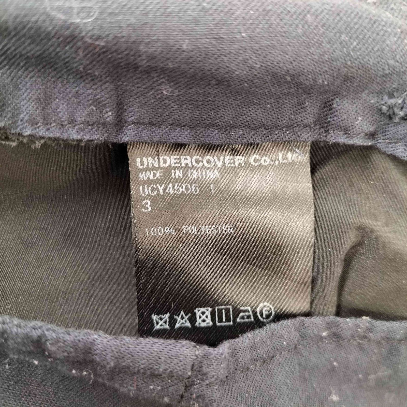 アンダーカバー UNDERCOVER メモリーウェザーPK付ヒザアキ裾W