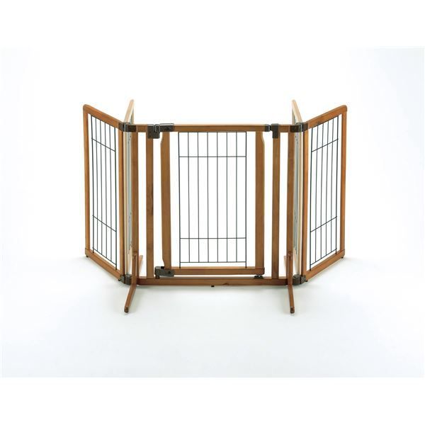 木製おくだけドア付ペットゲートH レギュラー ペット用品