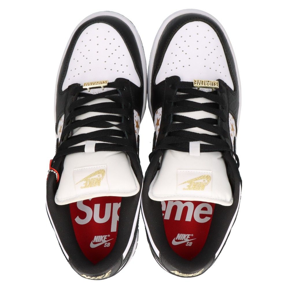 NIKE SB (ナイキエスビー) ×SUPREME SB DUNK LOW OG DH3228-102 シュプリーム エスビー ダンク  ローカットスニーカー ブラック US9.5/27.5cm