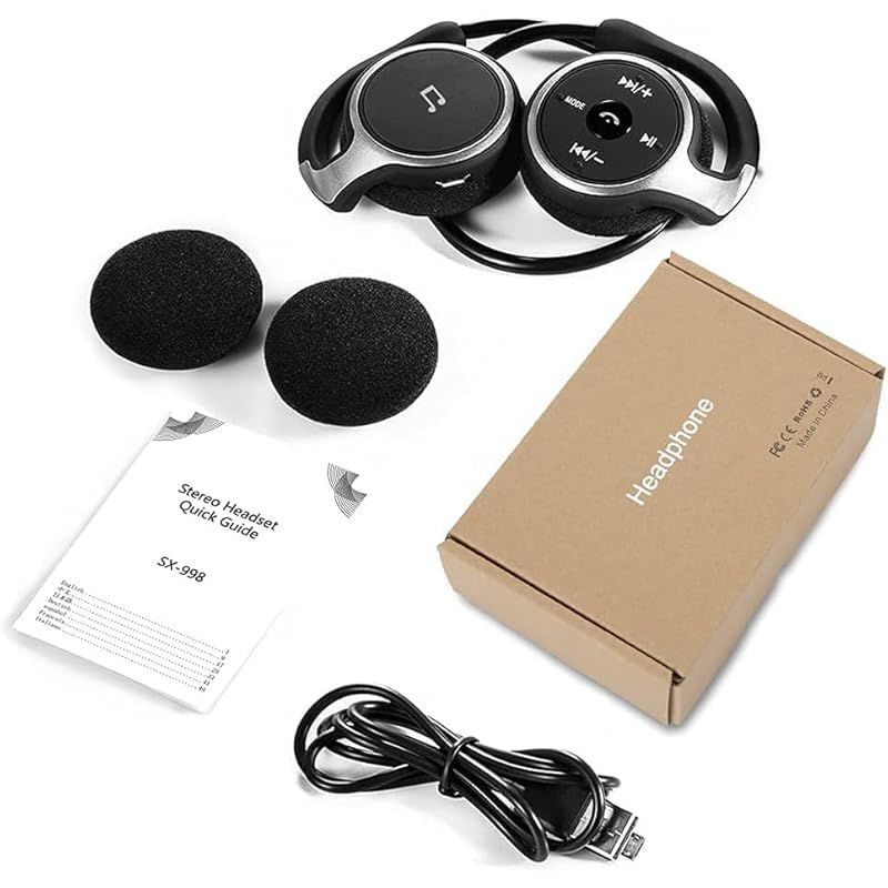 特価商品】ワイヤレス イヤホン 耳掛け式 【FMラジオ/TF力ード