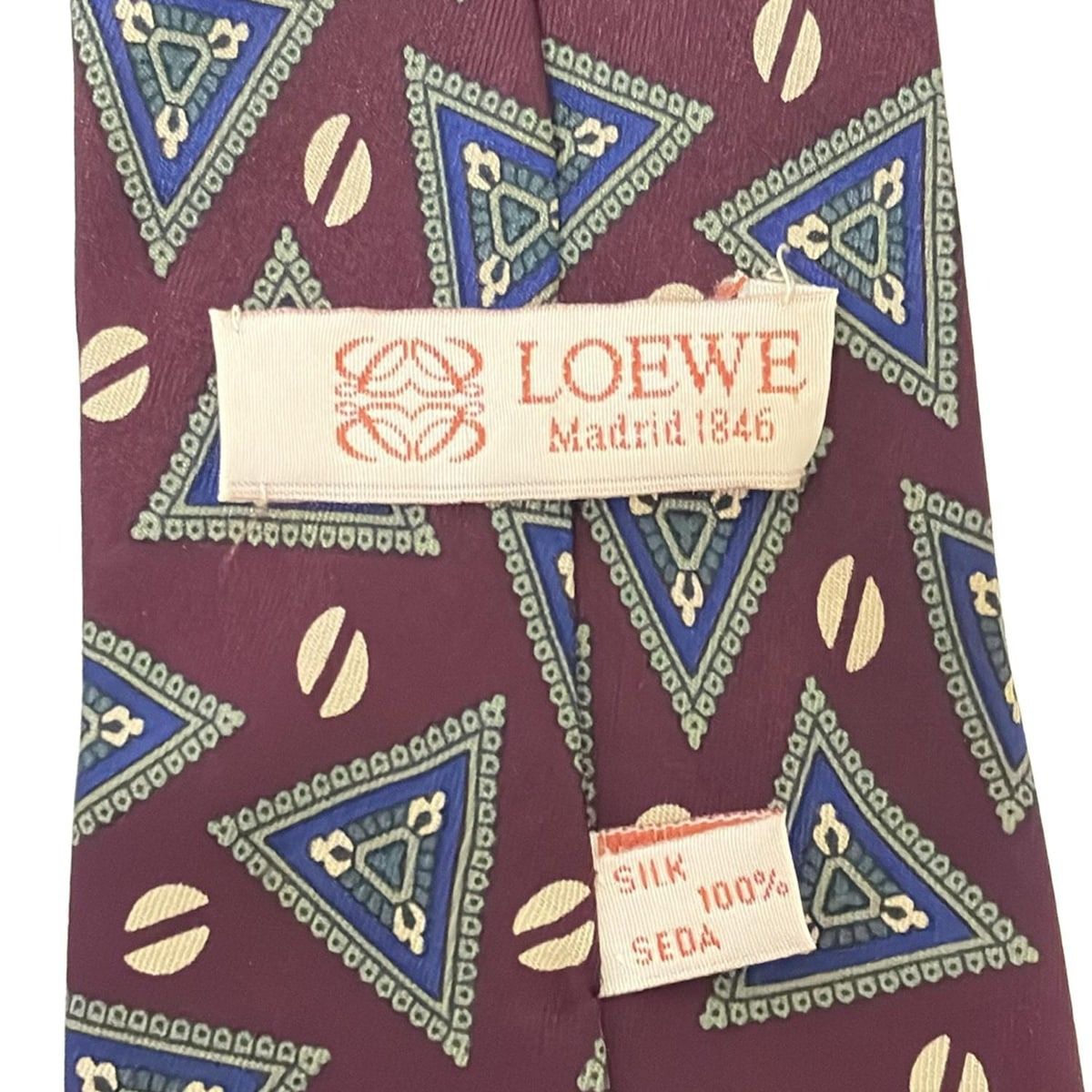 ロエベ　ネクタイ LOEWE ロエベ シルク100％ ネクタイ アパレル : 塚口丸十質舗