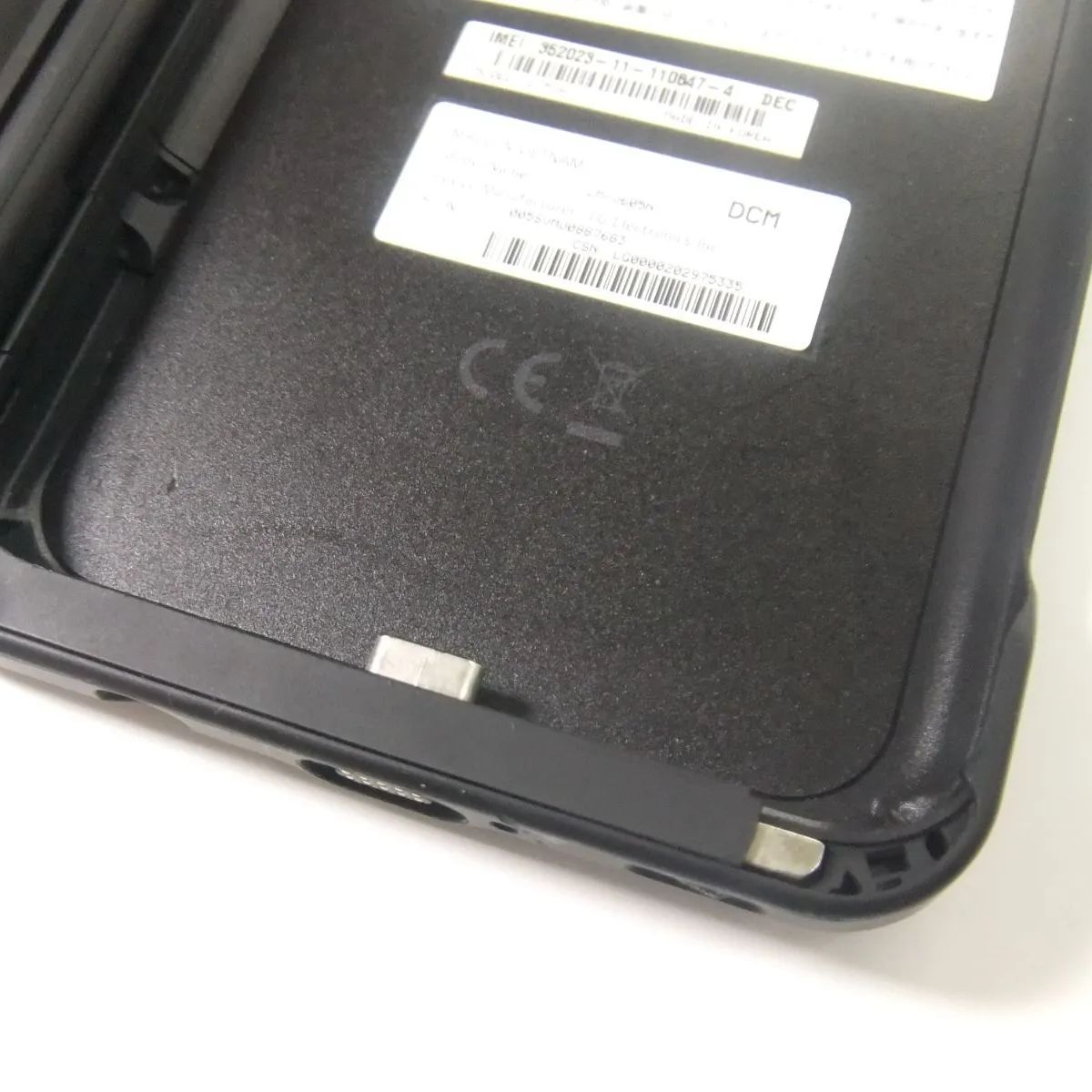 中古】 LG V60 ThinQ 5G L-51A ブラック docomo SIMロック解除済