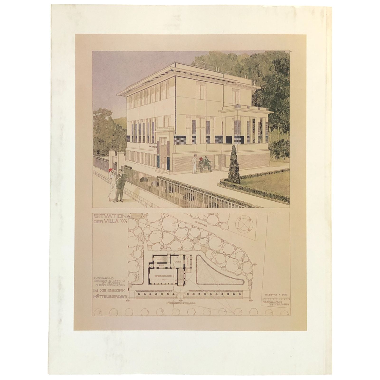 Otto Wagner: Zeichnungen und Plane オットー・ワーグナー作品