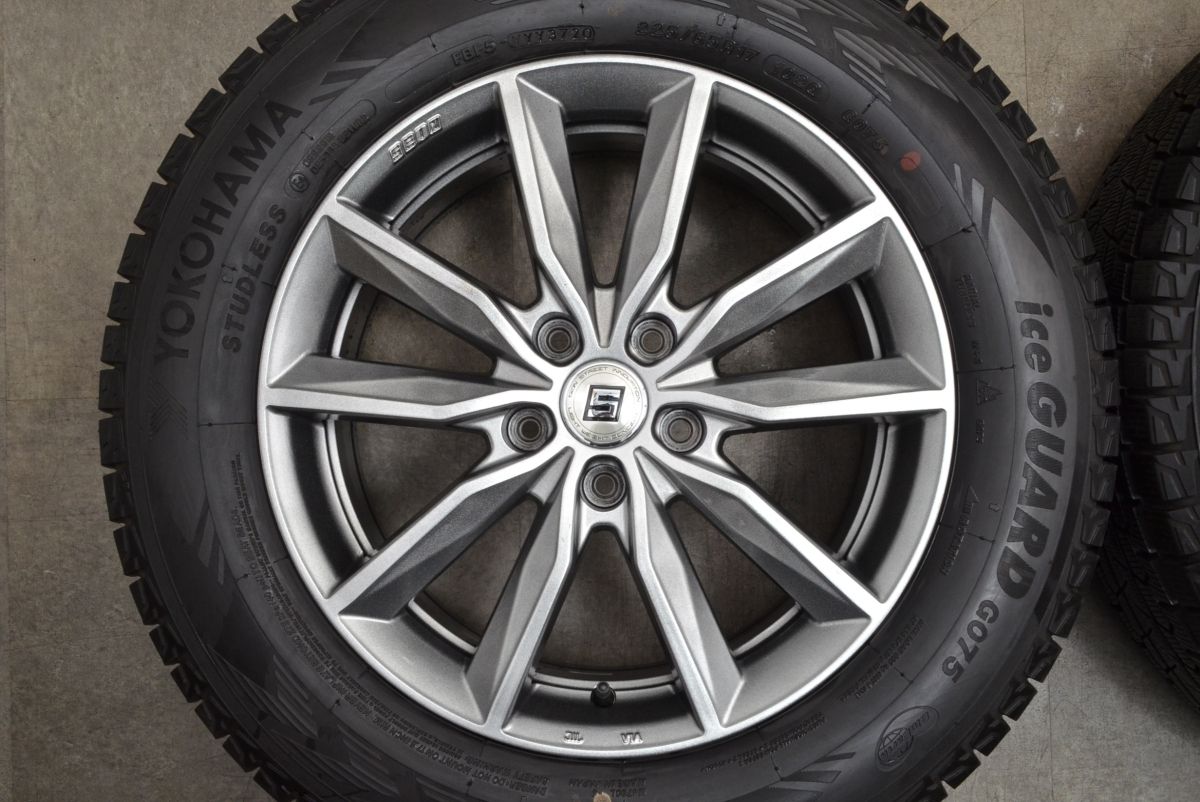 モリエ　バリ山★225/65R17　アイスガード　エクストレイル 225 65r17 アイスガード g075 225 65r17 アイスガード G075 本当に