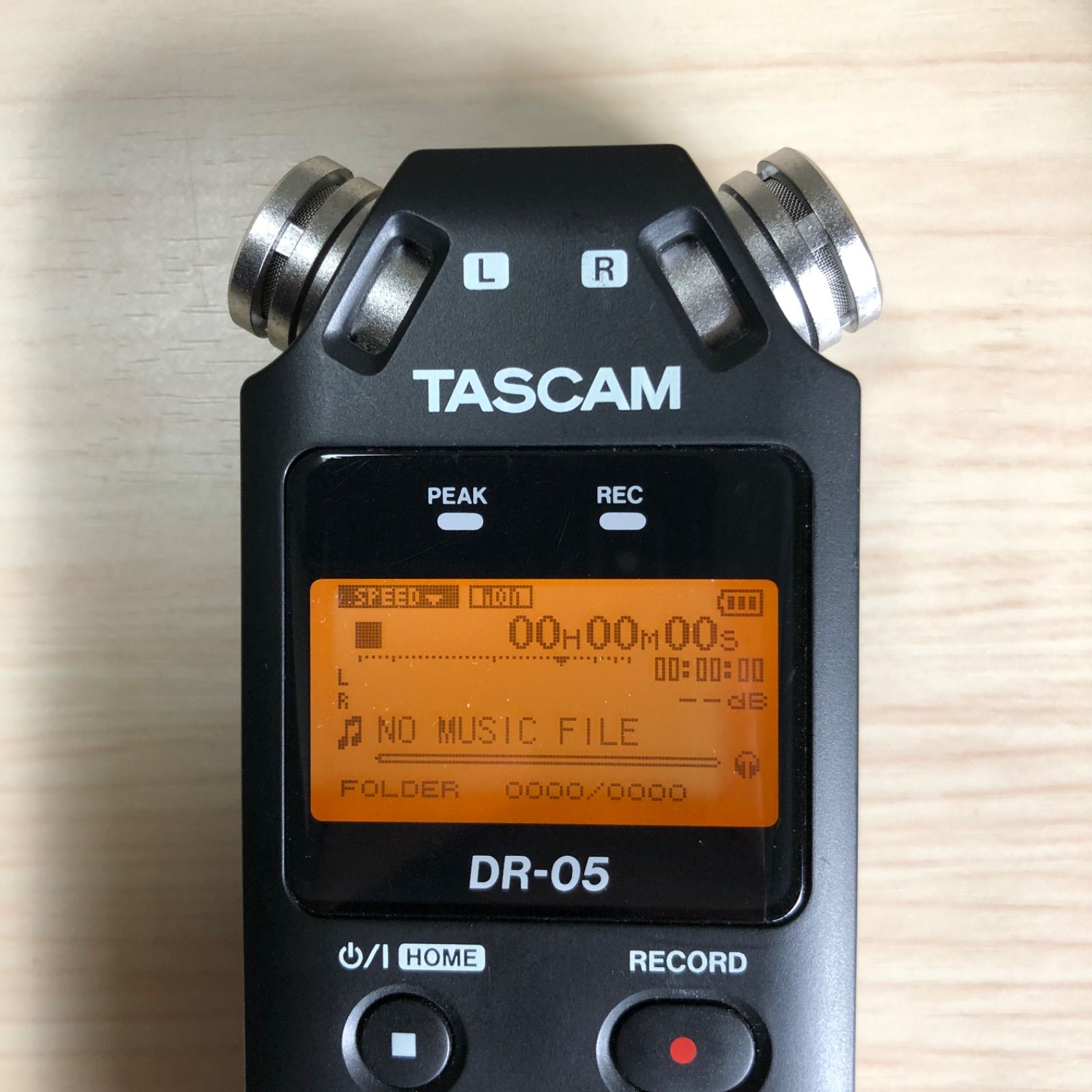 お洒落 TASCOM リニアPCMレコーダー DR-05 美品 fawe.org