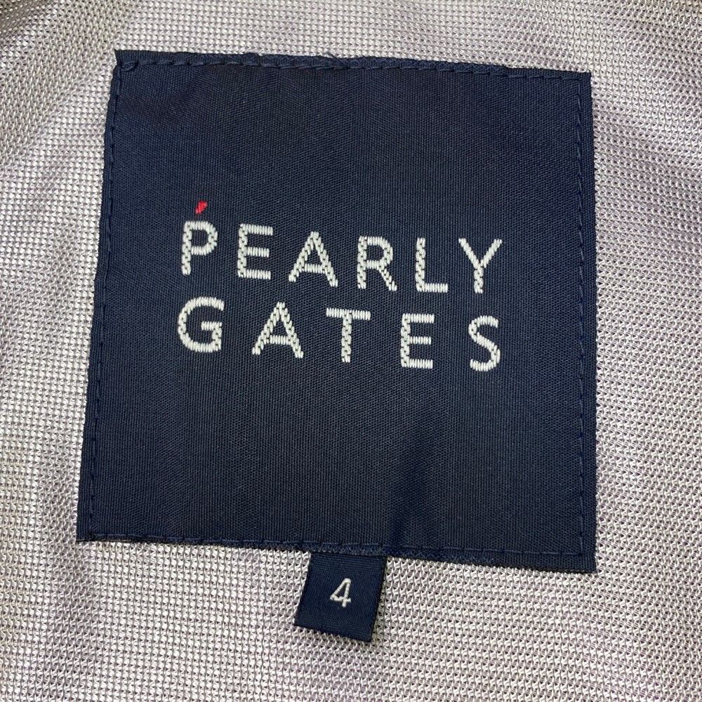 サイズ：4 PEARLY GATES パーリーゲイツ スニードジャック インナー付 蓄熱ブルゾン パープル系 [240101189774]  ゴルフウェア メンズ ストスト