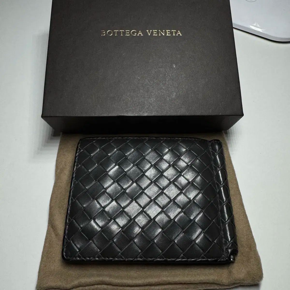BOTTEGA VENETA ボッテガ・ヴェネタ 二つ折り財布 マネークリップ