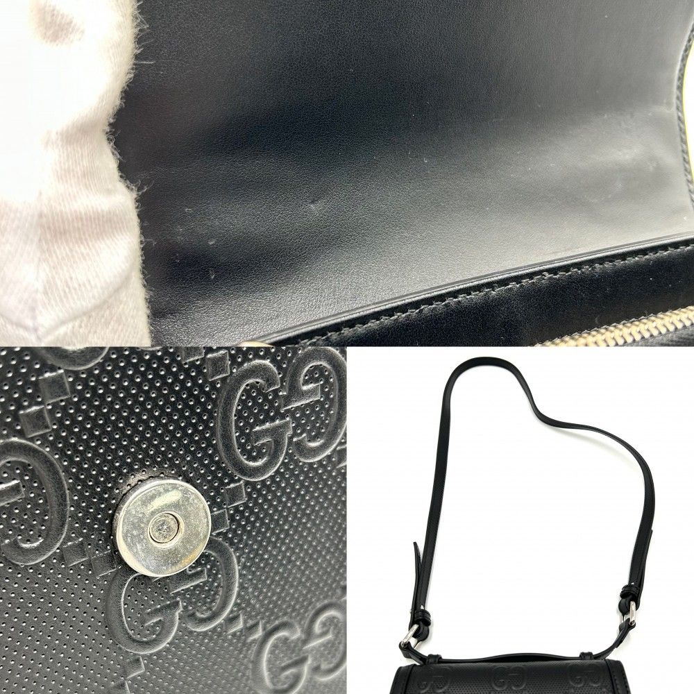 黒 シルバー金具