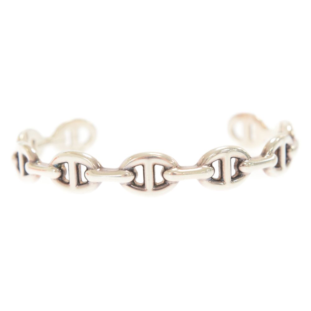 HERMES (エルメス) シェーヌダンクル アンシェネ LG バングル シルバー