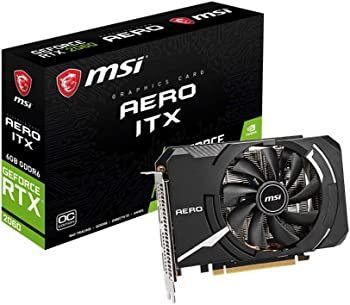 【中古】MSI GeForce RTX 2060 AERO ITX 6G OC グラフィックスカード [国内正規流通品]