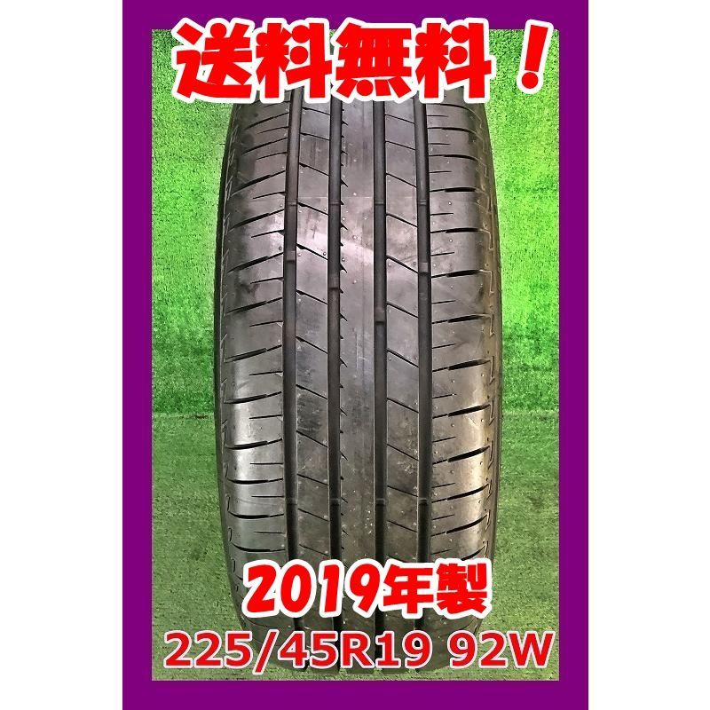 2019年製 225/45R19 92W ブリヂストン TURANZA T005A 中古 夏タイヤ 1