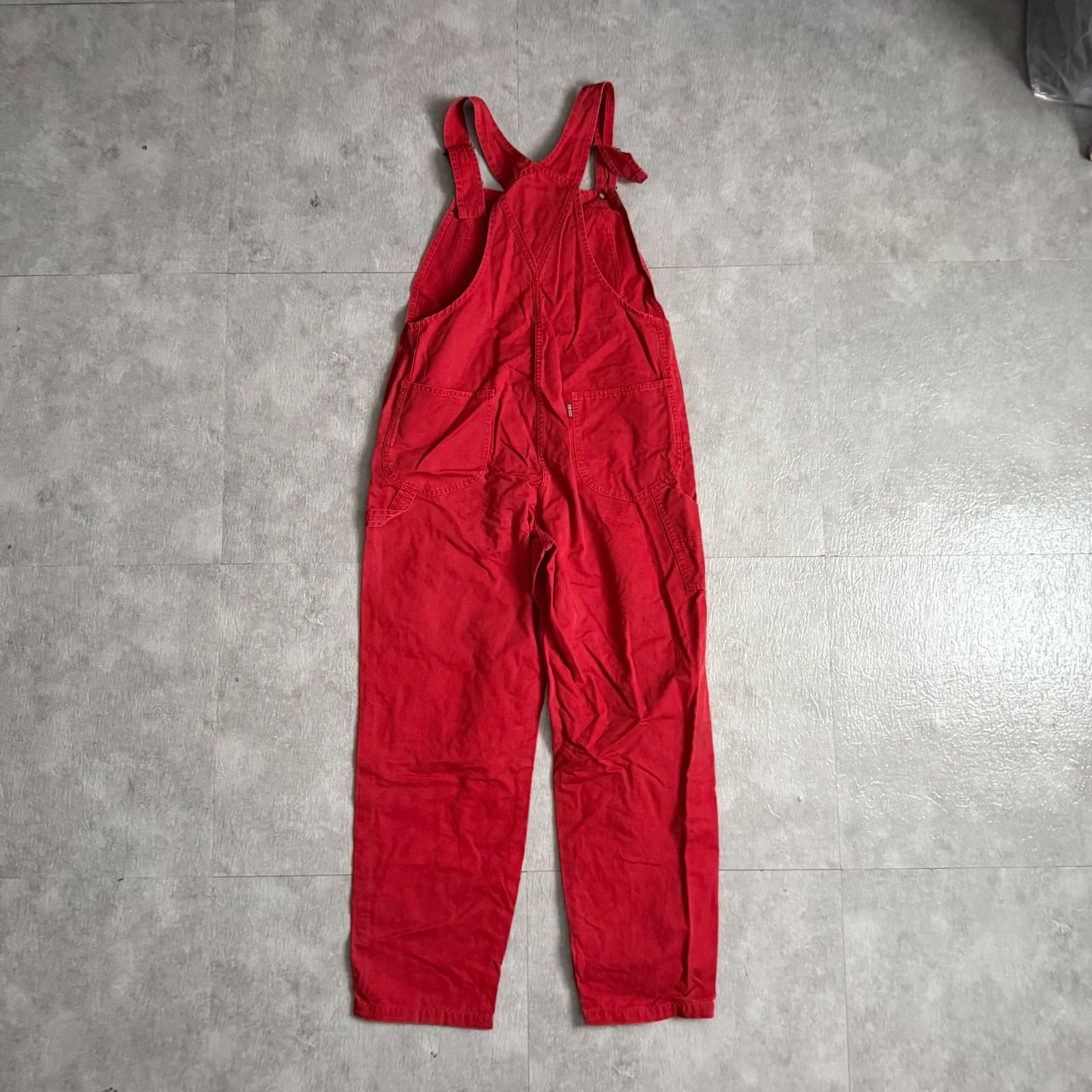 PINK HOUSE オーバーオール PINK HOUSE（ピンクハウス）の「ロゴプリント入りサロペット