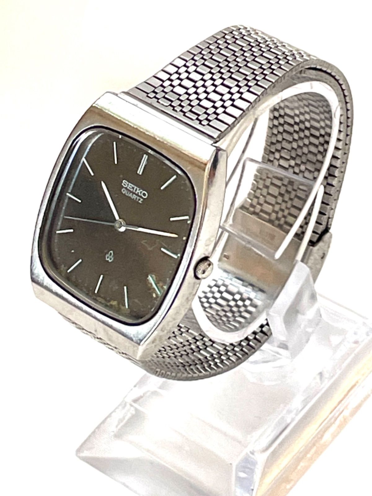 SEIKO 6030-5220 腕時計 セイコー Quartz シャリオ ブラウン シルバー 