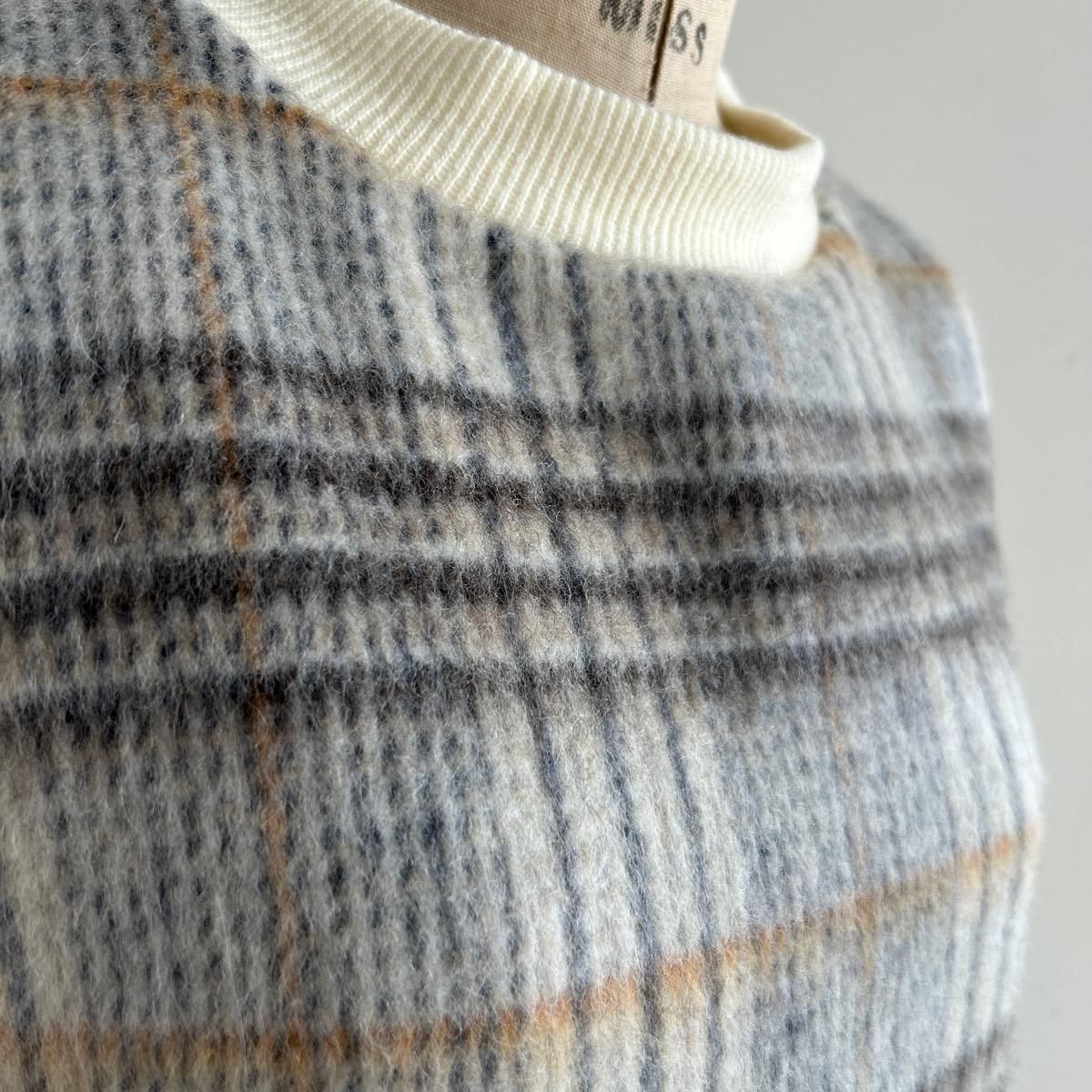 ニットライクプルオーバーベスト