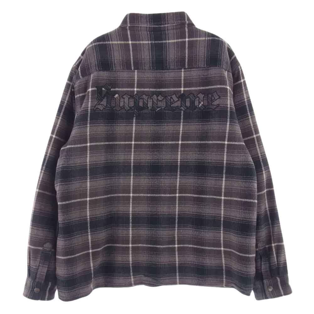 Supreme シュプリーム ジャケット 22AW Shearling Lined Flannel Shirt