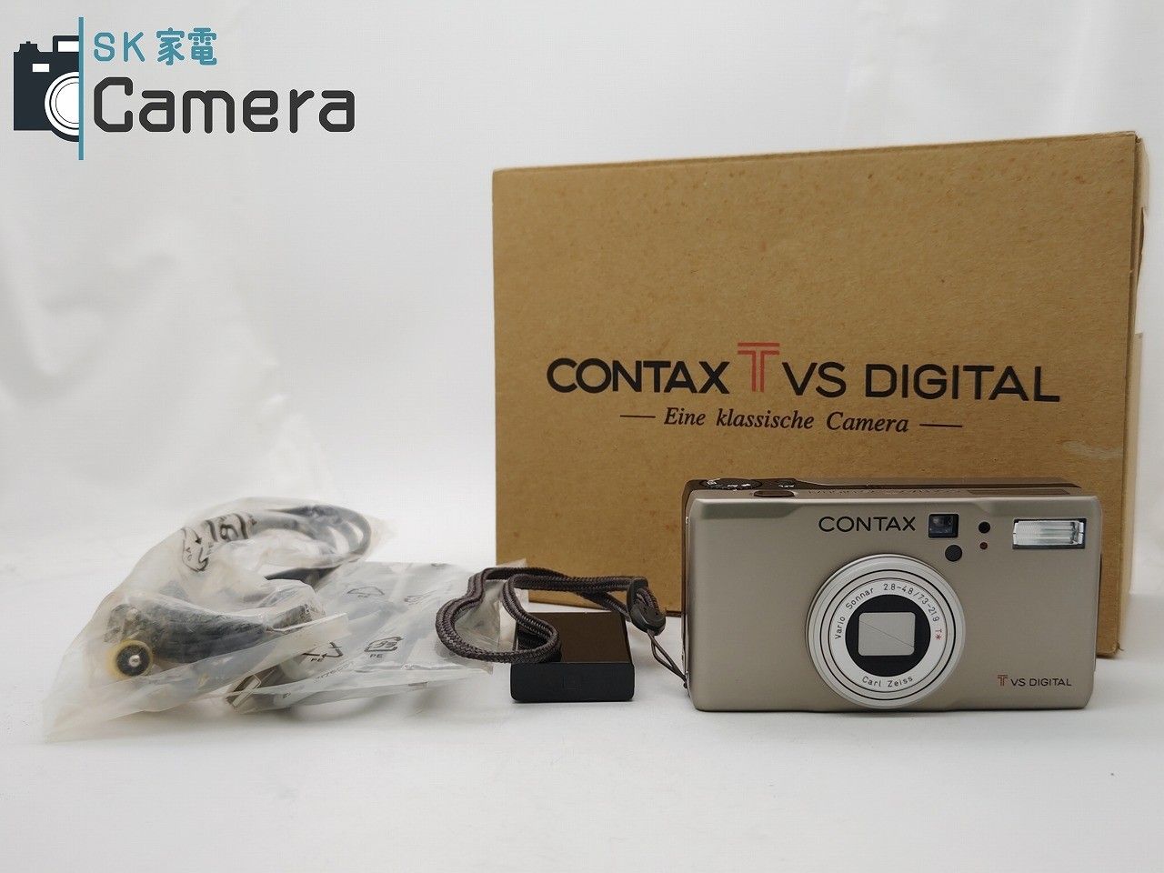 ☆極美品☆コンタックス CONTAX・コンタックス・TVS・美品 CONTAX TVS 
